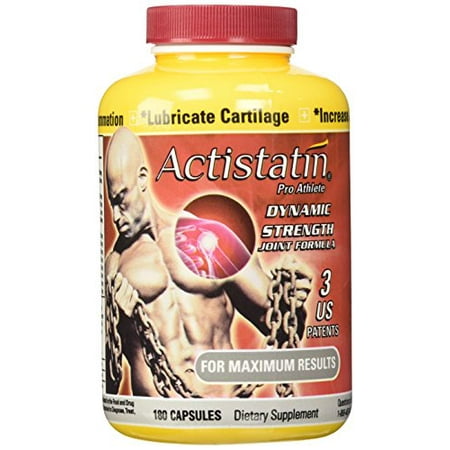 Actistatin Pro Athlete by GLC Athlete Tablets, Red/Yellow, 180