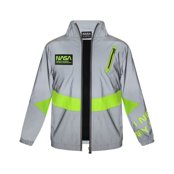 CHAMARRA NASA REFLEJANTE PARA NIÑO 100% ORIGINAL