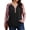 06 Red Sleeves Black, variant on Gleelist Womens Plus Size Long Sleeve Henley Tops V Neck Casual Loose Fit Shirts Blouses Trendy Clothes XL-5XL