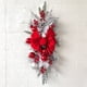 thumbnail image 3 of Xihbxyly Guirnalda Navideña de Pvc Rojo, Fácil de Colgar para Puerta de Entrada o Escalera, Ideal para Interiores y Exteriores, Bodas, Chimeneas, 40 X 25 Cm., 3 of 7