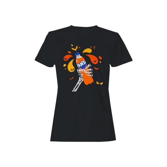 Officially Licensed Fanta Spooky Fanta Halloween Design Women's T-shirt
