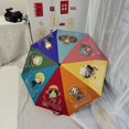 thumbnail image 5 of Paraguas de vinilo plegable, sombrilla de animación periférica de una pieza, completamente automática, paraguas soleado, Luffy Zoro, protección solar, 4 tipos, 5 of 5