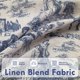 thumbnail image 4 of Cortina térmica opaca de lino DriftAway Toile 260 cm azul marino, 4 of 9