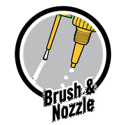 Gorilla Glue Clear Super Glue Brush & Nozzle Bottle, 10 Grams