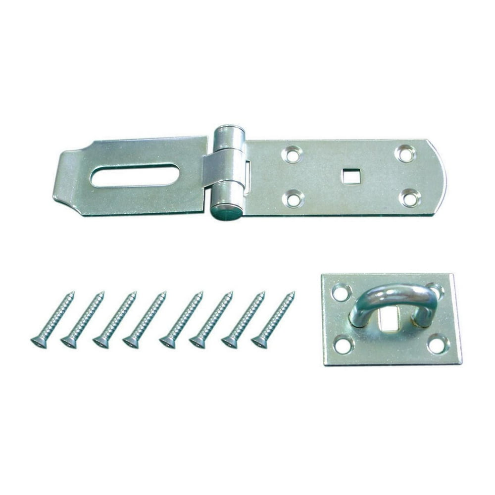 ProSource Fixed Staple Double Hinge Safety Hasp 4 In L X 13/4 In W