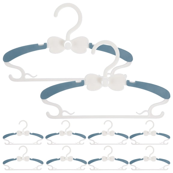 BESTYASH 10-Pack Non- Clothes Drying Hangers Made of PP Material for Parents’ Everyday Use