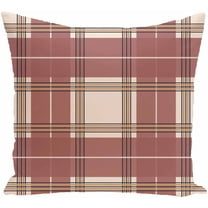 Simply Daisy 16" x 16" Big Bad Plaid Geometric Print Pillow