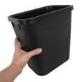 thumbnail image 3 of FOMIYES Bote De Basura Pequeño De Plástico Negro Para Uso Doméstico En Cocina O, 3 of 7