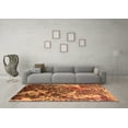 thumbnail image 3 of Ahgly Company Indoor Rectangle Oriental Orange Industrial Area Rugs, 2' x 3', 3 of 4