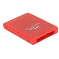 thumbnail image 4 of Tarjeta de memoria de 16 MB, resistente, fácil de usar, portátil, de alta velocidad, para juegos de PlayStation 2, color rojo, 4 of 14