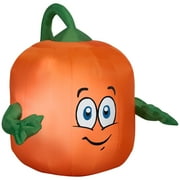 Gemmy Halloween Inflatable Spookley the Square Pumpkin, 3.5 ft Tall, Multi