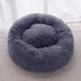 thumbnail image 6 of HJJLRH Cat Beds for Indoor Cats, Cat Bed Machine Washable, Fluffy Round Pet Bed Non-Slip, Calming Soft Plush Donut Cushion Self Warming for Small Dogs Kittens, 6 of 6