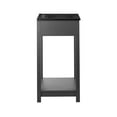 thumbnail image 3 of Sink Vanity Cabinet, Grey Gray Black, Wood, Hotel Bedroom Bathroom, Modern Contemporary HB34053, 3 of 9