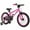 Pink, variant on Costway 16-Inch Kid’s Bike for 4-7 Years Old with Adjustable Saddle & Anti-slip Handlebar Black