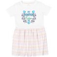 thumbnail image 3 of Inktastic My Pawpaw Loves Me with Flowers and Hearts Girls Toddler Dress, 3 of 5