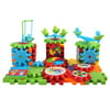 Ecobay Gears Gear Building Toy Set - Interlocking Learning Blocks - 81 Piece Playground Edition ECBY