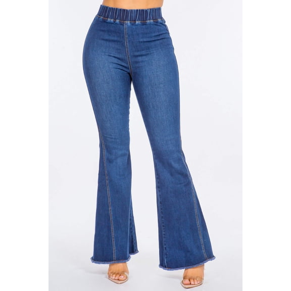 American Bazi High Waist Curvy Flare Jeans