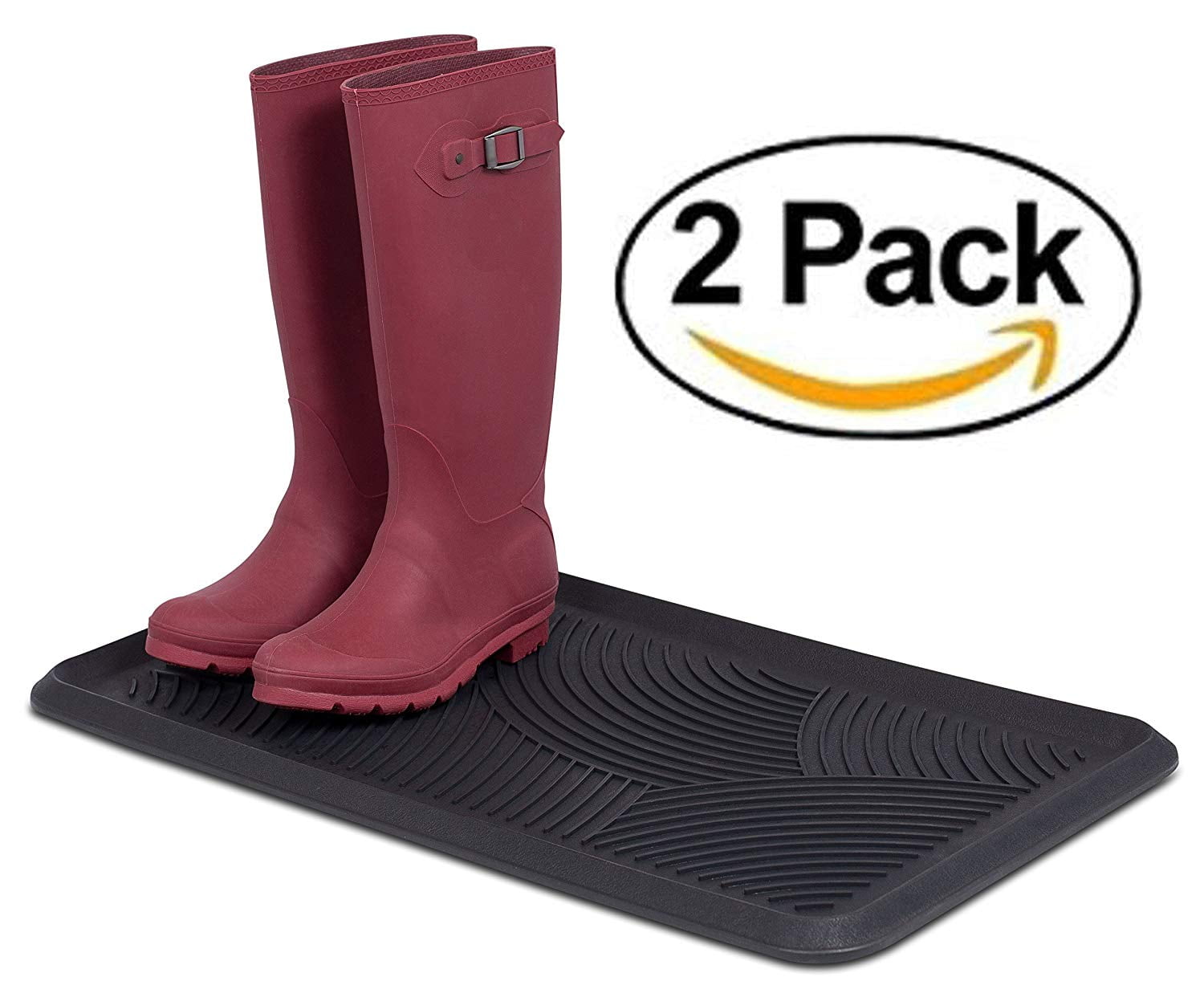 Boot tray (40x70)(recycled rubber)(2 units)