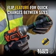thumbnail image 4 of Juego de enchufes Impact Klein Tools 66070 con 7 enchufes y adaptadores, 4 of 9
