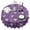 Purple Fairy Unicorn, variant on Rainbow Princess Carriage Pattern Round Tablecloth 60"x60",Wrinkle Wipeable Table Cloth for Kitchen Dining Room Picnic Patio Party