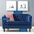 thumbnail image 4 of Modway EEI-2615 Prospect Canapé Moderne Contemporain en Velours Bleu Marine, 4 of 4