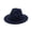 Navy, variant on Summer Hats For Women 2025, Women'S Wool Felt Outback Hat Panama Wide Brim Women Belt Buckle Fedora, Red