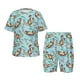 thumbnail image 1 of Balery Cute Otters Conjunto de Pijama Infantil de Manga Corta con Estampado – Ropa de Dormir de Algodón Suave-Medium, 1 of 6