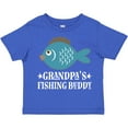 thumbnail image 3 of Inktastic Grandpa's Fishing Buddy Little Fisher Boys or Girls Toddler T-Shirt, 3 of 5