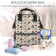 thumbnail image 5 of Easygdp Insects A para Bolsa de Bebé de Gran Capacidad con Múltiples Bolsillos, Bolsa de Pañales para Padres, Bolsa de Viaje Organizada y Elegante, 5 of 6