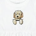 thumbnail image 4 of Inktastic Pocket Goldendoodle Girls Baby Dress, 4 of 5
