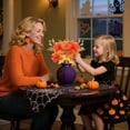 thumbnail image 2 of Fall Home Decor Fall Faux Maple Pumpkin Wreath Bouquet Thanksgiving Accent Halloween Home Decor, 2 of 6