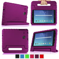 Fintie Kiddie Case for Samsung Galaxy Tab E 8.0 SM-T377 - Light Weight Shock Proof Convertible Handle Cover, Purple