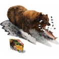 thumbnail image 2 of Je Suis Grizz Casse-Tête de 1000 Pcs en Forme d'Animal, 2 of 2