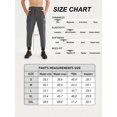 thumbnail image 5 of Men's Joggers Pants Athletic Workout Track Running Gym Lightweight Quick Dry Tapered Jogger Zipper Pockets M, 5 of 5