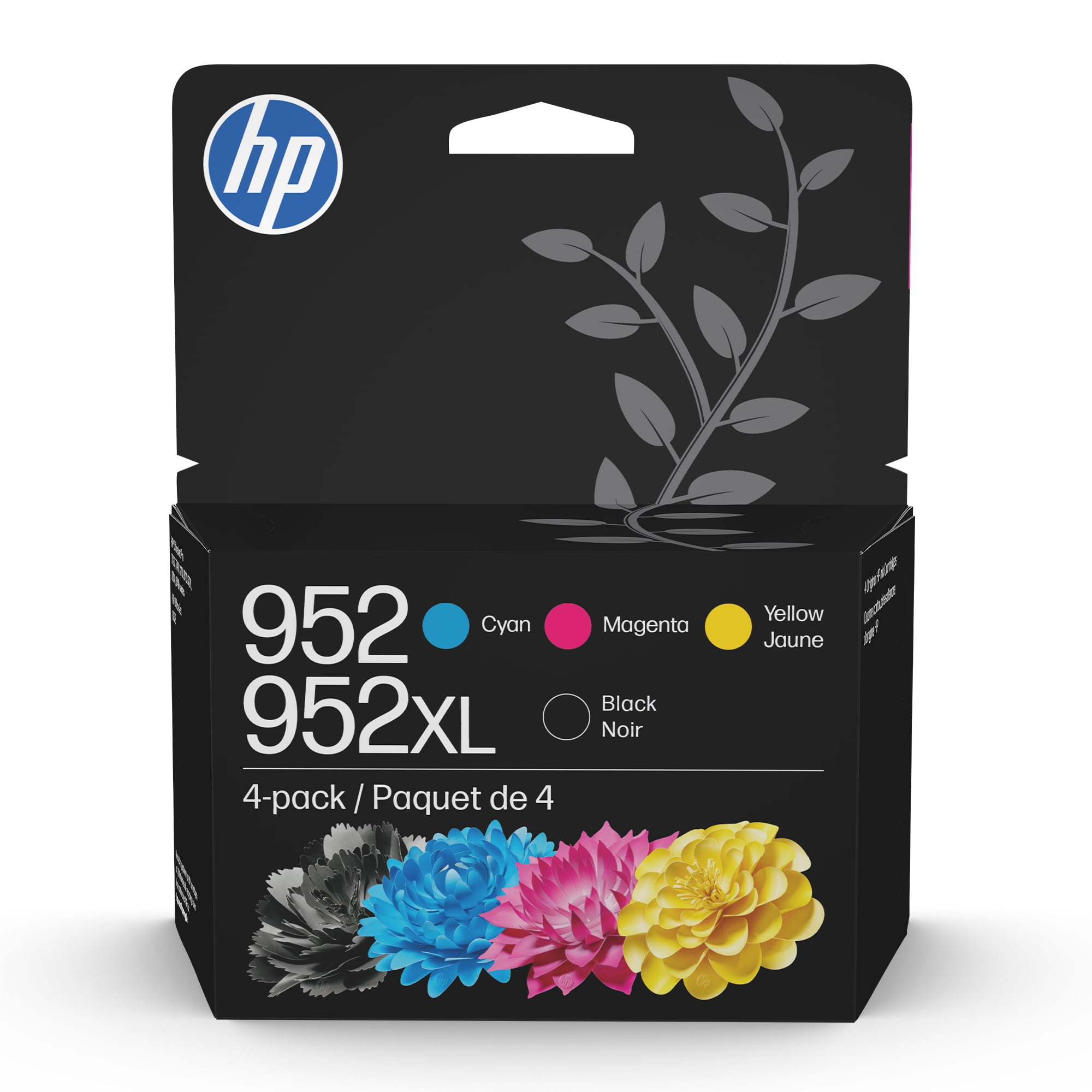 HP 711 Black Cyan Magenta Yellow Ink Cartridge Bundle, Compatible