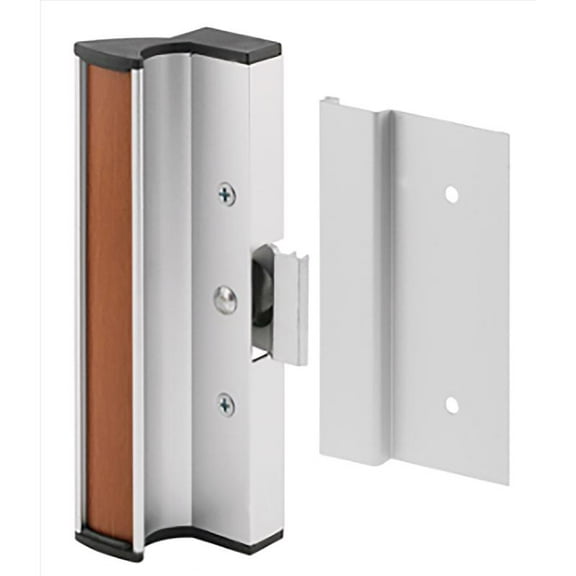 Prime-Line Mill Aluminum Patio Door Handle Set