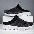 thumbnail image 6 of Men Backless Sneakers Breathable Mule Cushion Open Back Casual Slippers for Men, 6 of 14