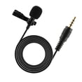 thumbnail image 1 of Micrófono Lavalier Irfora Portátil Profesional Grado Lavalier Micrófono Jack de 3,5 mm Manos libres Micrófono omnidireccional Fácil con clip Perfecto para grabación en vivo Irfora Micrófono Lavalier, 1 of 7