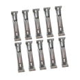 thumbnail image 2 of Wweixi 10 Pieces 5 inch Heavy Duty Gutter Rain Easy Brackets Hangers Install Gutter, 2 of 6