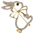 thumbnail image 2 of 2pcs Cartoon Brooches Pins Rabbit Brooches Bunny Shape Brooches Clothes Pins, 2 of 6