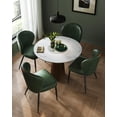 thumbnail image 3 of Juego de 2 sillas de comedor de la colección VASAGLE EKHO, color verde bosque, 3 of 7