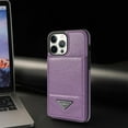 thumbnail image 6 of Allytech Upgraded Wallet Back Case Cover for Apple iPhone SE 2020/2022/ iPhone 7/8, Vintage Leather TPU Slim Case for Girls Women Men Shockproof Bumper Cards Slots - Purple, 6 of 6