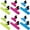 C #7, variant on Vaidha Chip Bag Clips Heavy Duty Food Clips Assorted Colors For Coffee And Food