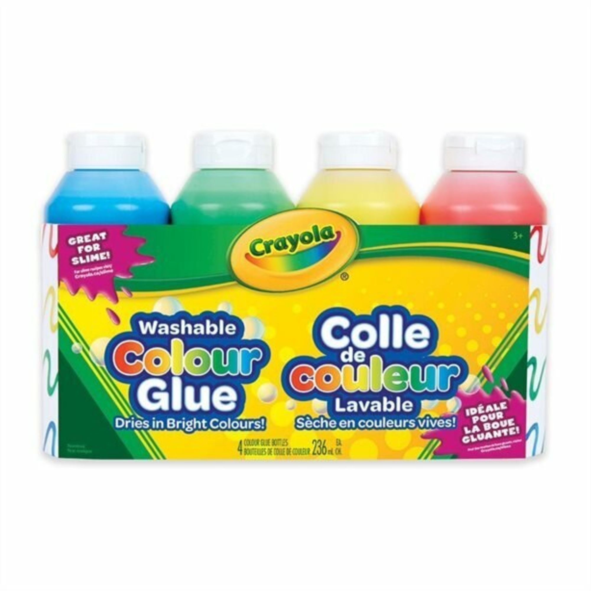 Crayola Washable Color Glue 4 Pack