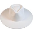 thumbnail image 2 of VERVE 8 Wide Brim Vegan Felt Rancher Hat - Women, Men, and Kids Fedora Style with Adjustable Inner Drawstring, 2 of 8