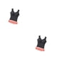 thumbnail image 2 of Jumpingount Chaleco térmico Thermo Lingerie Ropa de invierno Forma del cuerpo Lavable Interior Negro 2Conjunto, 2 of 6