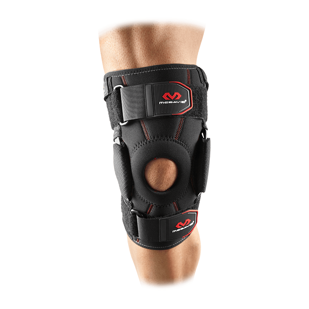McDavid MD422 Knee Brace w/Dual Disk Hinges, Adult XL, BLACK