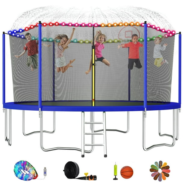 KOFUN 16FT Trampoline for Adults Capacity for 810 Kids, Outdoor