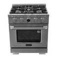 thumbnail image 2 of 30 in. 4.2 cu. ft. 4 Burners Dual Fuel Range for Natural Gas in Stainless Steel., 2 of 16
