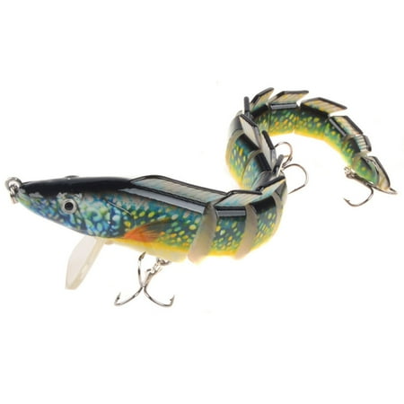 RONSHIN Lifelike Lure Bait Fishing Lures For Bass Trout Perch Jointed Swimbait Hard Bait Freshwater Saltwater Fishing Gear 23cm/46g